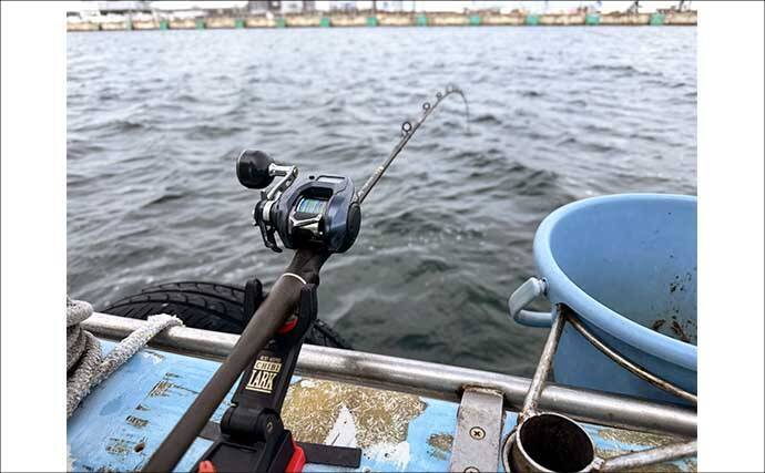 東京湾LTアジ釣りで難しい状況もアジ24匹手中【黒川本家】専用竿で「基本に忠実」が的中？