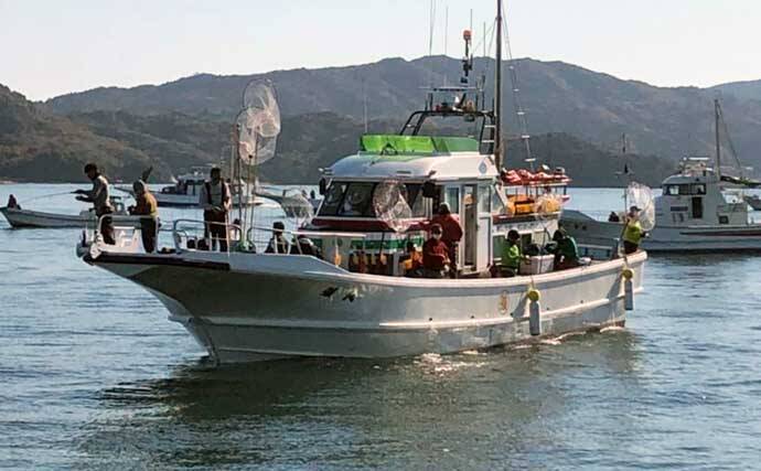 浅場での泳がせ釣りで青物クーラー満タン　好ゲストにヒラメも顔出し