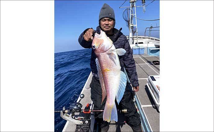 良型の『チカメキントキ』が多数ヒット！沖の五目釣り好調【船釣り釣果速報・福岡】