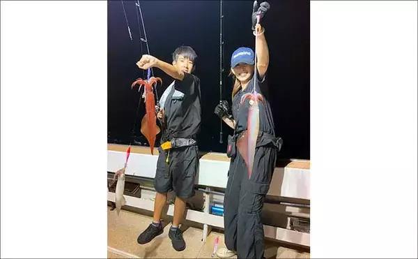 「大型ヤリイカ主体で好調キープ中！【夜焚きイカ釣果速報18選・福岡】」の画像
