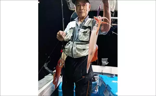 「大型ヤリイカ主体で好調キープ中！【夜焚きイカ釣果速報18選・福岡】」の画像