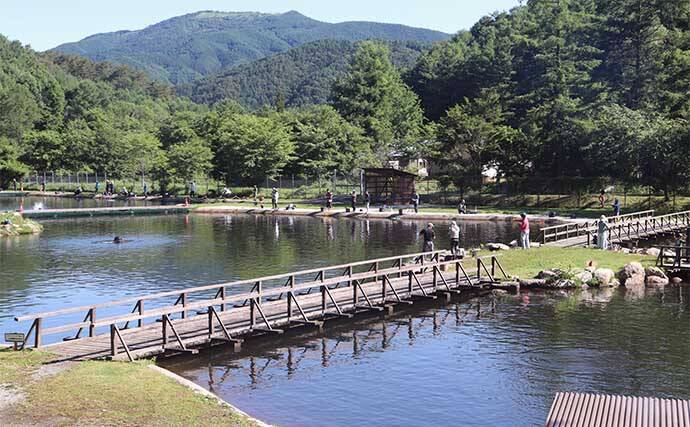夏休みの釣りレジャー好スポット紹介：平谷湖フィッシングスポット【長野】