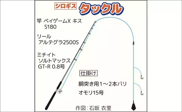 「船シロギス釣りで20cm良型をキャッチ！【東京湾】釣果激変のカギはエサのひと工夫」の画像