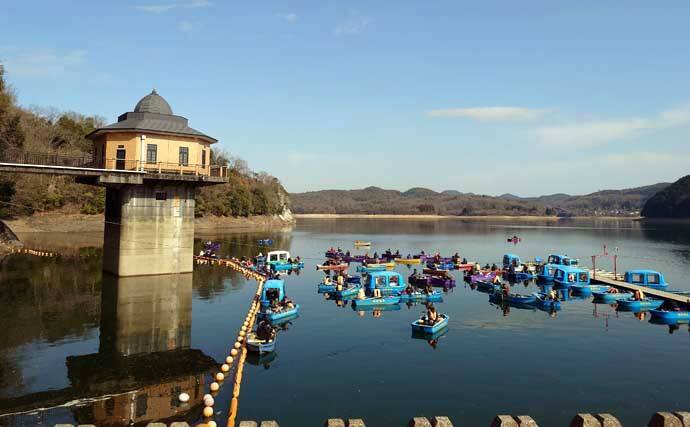 今季絶好調の入鹿池ボートワカサギ釣りで1000匹突破！【愛知】取水塔前が入れ食い