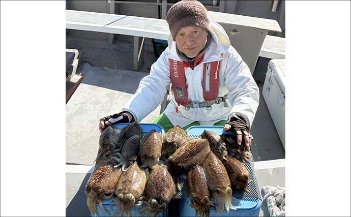 【沖釣り釣果速報】底物五目でアマダイ・オニカサゴ好調！各地でヒラメ＆コウイカも上向き（愛知・静岡）