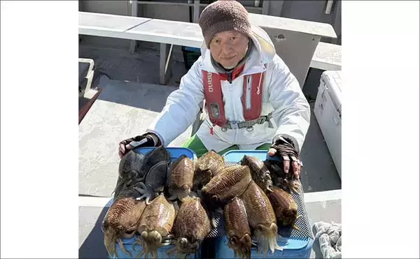 「【沖釣り釣果速報】底物五目でアマダイ・オニカサゴ好調！各地でヒラメ＆コウイカも上向き（愛知・静岡）」の画像