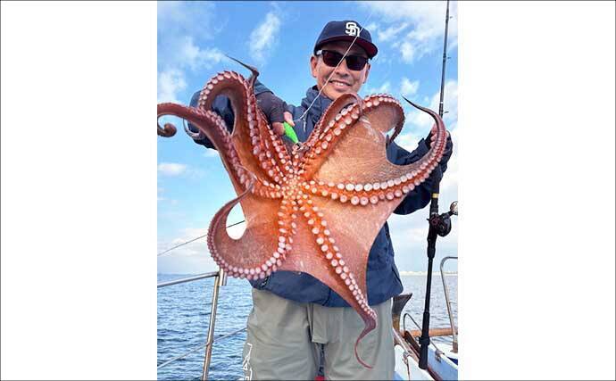 【沖釣り釣果速報】底物五目でアマダイ・オニカサゴ好調！各地でヒラメ＆コウイカも上向き（愛知・静岡）