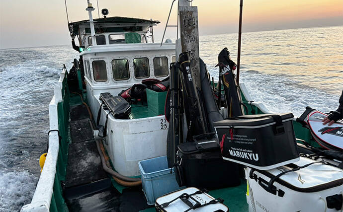 磯フカセ釣りで寒グレ攻略成功【和歌山・串本】沖の潮目で40.5cm口太がヒット