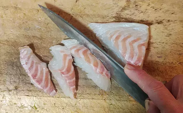 「釣魚で作る「春の旬魚」レシピ：春チヌの磯辺揚げ　フワフワ食感を楽しもう」の画像
