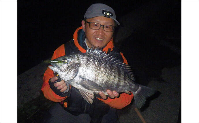 バチ抜けシーズンの名古屋港でシーバス・クロダイ・キビレが好反応！