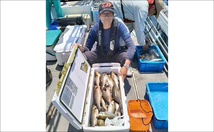 玄界灘で30～40cmのイサキの数釣りチャンス！【船釣り釣果速報7選・福岡】