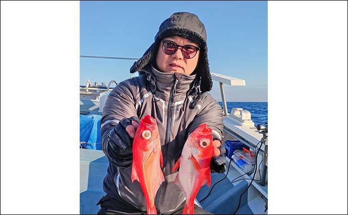 相模湾ライト深場釣りで大型クロムツ11尾がトップ【神奈川】キンメ2尾も交じる好釣果