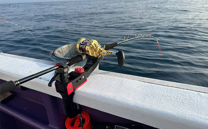 大原沖イサキ船でのシマアジ対応タックルを徹底解説　ターゲットサイズごと3セットの使い分け方とは？