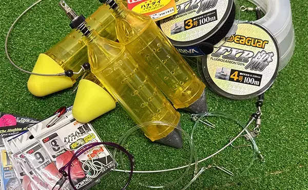 「大原沖イサキ船でのシマアジ対応タックルを徹底解説　ターゲットサイズごと3セットの使い分け方とは？」の画像