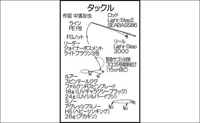秋の『中海』で陸っぱりルアー釣り　朝マヅメにカンパチ＆サゴシ手中