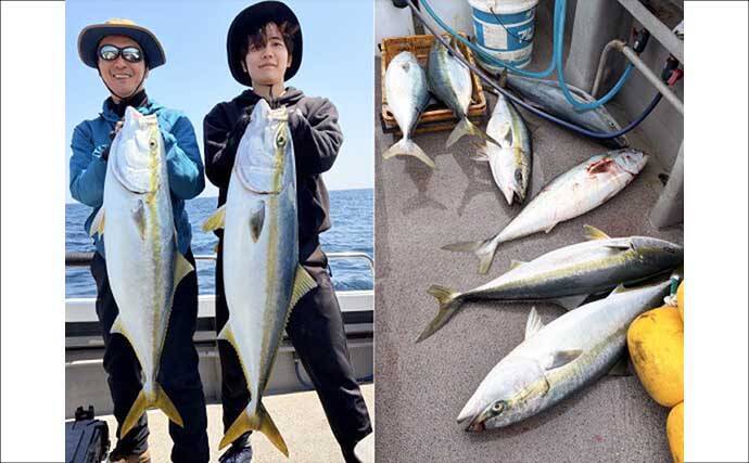 ジギングでブリが連発！釣る人8匹と爆釣！　関西エリアの【船釣り特選釣果】