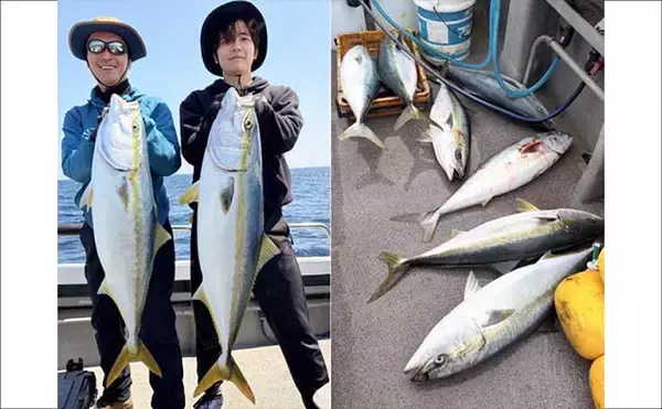 「ジギングでブリが連発！釣る人8匹と爆釣！　関西エリアの【船釣り特選釣果】」の画像