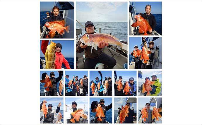 沖五目釣りでチカメキントキやアマダイなど多彩な美味魚が好反応【船釣り最新釣果16選】