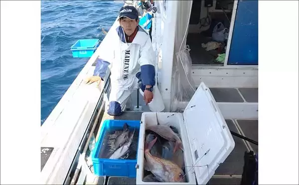 「沖五目釣りでチカメキントキやアマダイなど多彩な美味魚が好反応【船釣り最新釣果16選】」の画像