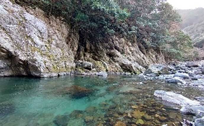 ヤマメ狙いの渓流釣り攻略　【のべ竿エサ釣りでの釣り方を徹底解説】