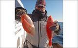 「船のアカイサキ釣りで28～30cmダブル達成【福岡・沖ノ島沖】ゲストにチカメキントキ＆タカバも」の画像4