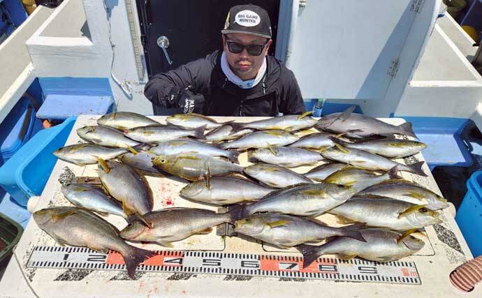 金洲五目釣りでメダイにウメイロにヒメダイ【船釣最新情報12選・愛知／静岡】