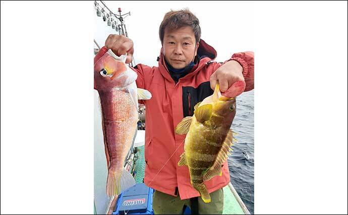 福岡 沖のエサ釣り最新釣果 根魚船でボッコ アオナなど高級魚続々 22年4月11日 エキサイトニュース 3 4