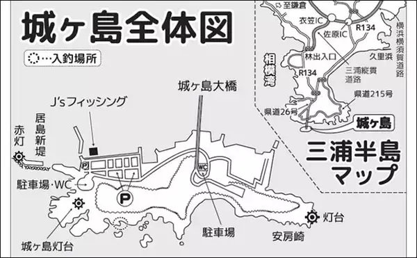 「神奈川の地磯で冬のフカセ釣りを満喫【城ヶ島】35cm超えのメジナを連打」の画像