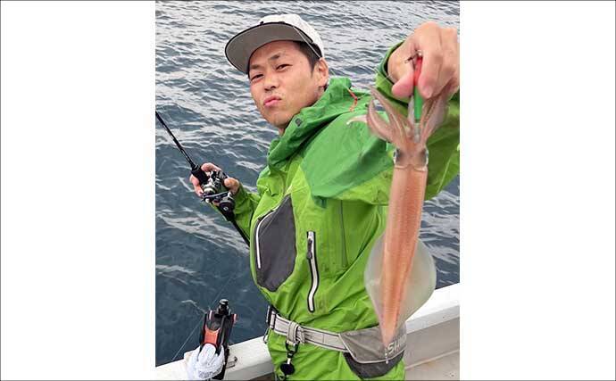 胴突きでもイカメタルでも100尾前後と絶好調！【夜焚きイカ釣果速報17選・福岡】