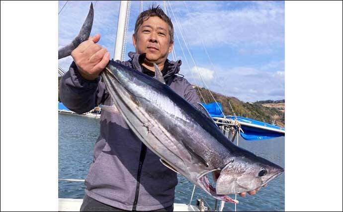 船釣り最新釣果情報【三重】泳がせ釣りでグッドサイズのヒラメが顔出し