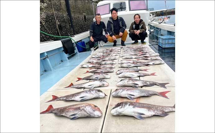 10kg超え大型ヒラマサが好ヒット中！ イカ流し釣り好調 【船釣り釣果速報5選・長崎／佐賀】