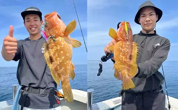 「玄界灘のSLJ釣行で良型イサキ続々ヒットに笑顔【福岡・ベイスタイル】」の画像