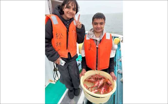 シーズンラストの底物五目釣りで大型オニカサゴ好反応！【船釣り釣果速報13選・愛知／静岡】