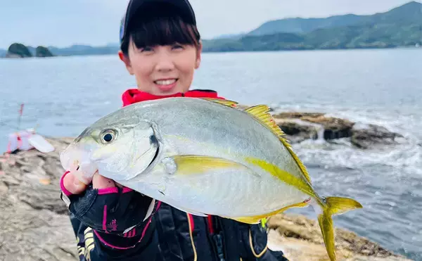 「「想定外のゲスト・シマアジ登場でテンションMAX！」宮崎での沖磯フカセ釣りを満喫」の画像
