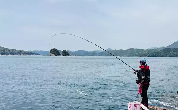 「「想定外のゲスト・シマアジ登場でテンションMAX！」宮崎での沖磯フカセ釣りを満喫」の画像