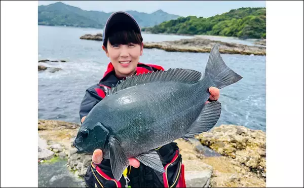 「「想定外のゲスト・シマアジ登場でテンションMAX！」宮崎での沖磯フカセ釣りを満喫」の画像