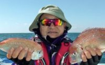 外房片貝沖のハナダイ釣りで40cm級交じりの爆釣劇！【千葉】規定数50尾到達者も