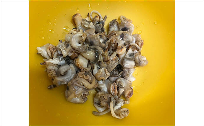 関東ではあまり見かけないけど関西ではメジャーな『ミヤコボラガイ』はとても美味