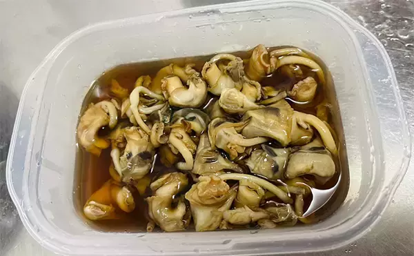 「関東ではあまり見かけないけど関西ではメジャーな『ミヤコボラガイ』はとても美味」の画像