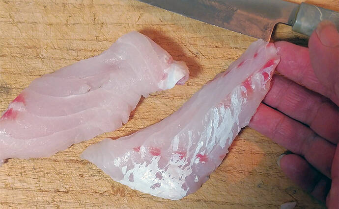釣魚で作る「食品ロス削減」レシピ：タバメ腹骨の塩焼き　デカいほど美味い！
