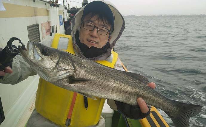 【東京湾2022】ジギングシーバス釣り入門　タックル・釣り方・釣況