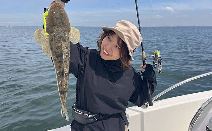 初夏の伊勢湾でリレー釣り満喫　キス60匹・マダイ6枚・ブリ7本の好釣果