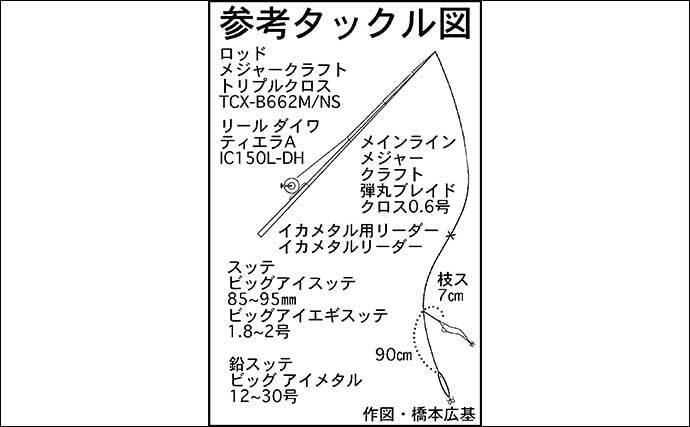 夜釣りで3種類のイカを狙う『メタルスッテゲーム』を徹底解説