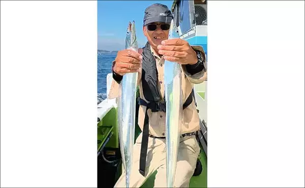 「「ドラゴン級も登場！」走水沖のテンビンタチウオ釣りで船中トップ52尾【神奈川】」の画像