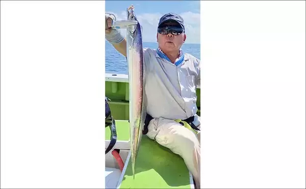 「「ドラゴン級も登場！」走水沖のテンビンタチウオ釣りで船中トップ52尾【神奈川】」の画像
