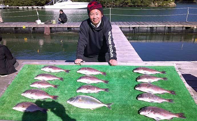 【海上釣り堀釣果速報】少年がワラサ2匹＆大ダイを堂々キャッチ！マダイ7匹も加わり豪華釣果（愛知・三重）