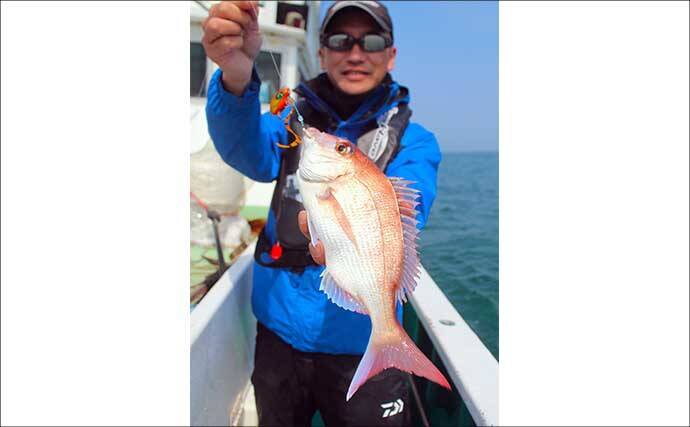 「これからがシーズン本番！」鳥羽沖タイラバ釣行でマダイ好捕【フィッシュハンター・三重】