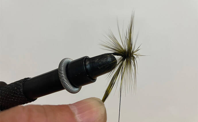 テンカラ釣りの毛鉤（けばり）の作り方　初心者でも慣れれば2～3分で作成可能