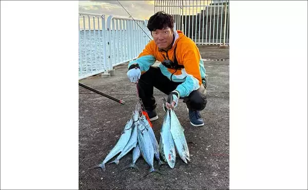 「午後の時合いにサゴシ5連発！【大阪南港魚つり園】メタルジグ速巻きに好反応」の画像