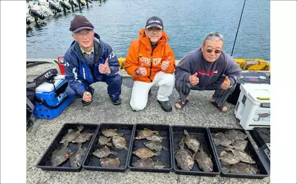 「「34cmが登場！」カワハギ釣りで大型狙いチャンス到来【船釣り釣果速報・三重】」の画像